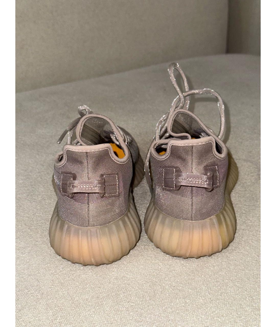 ADIDAS YEEZY Фиолетовые текстильные кроссовки, фото 2