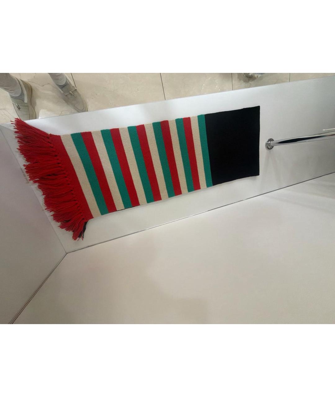 HERMES Красный шерстяной джемпер / свитер, фото 5