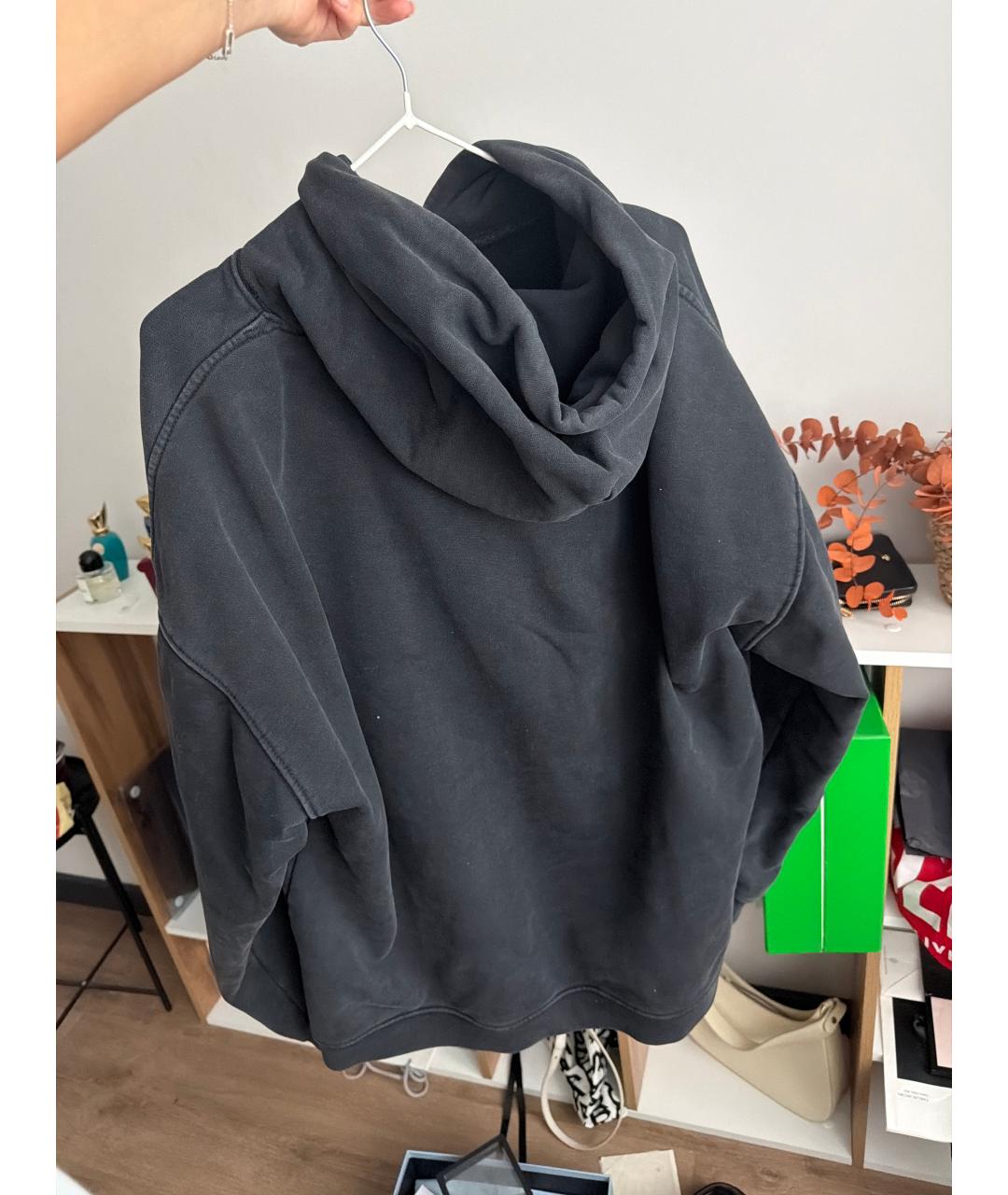 VETEMENTS Серый хлопковый джемпер / свитер, фото 2