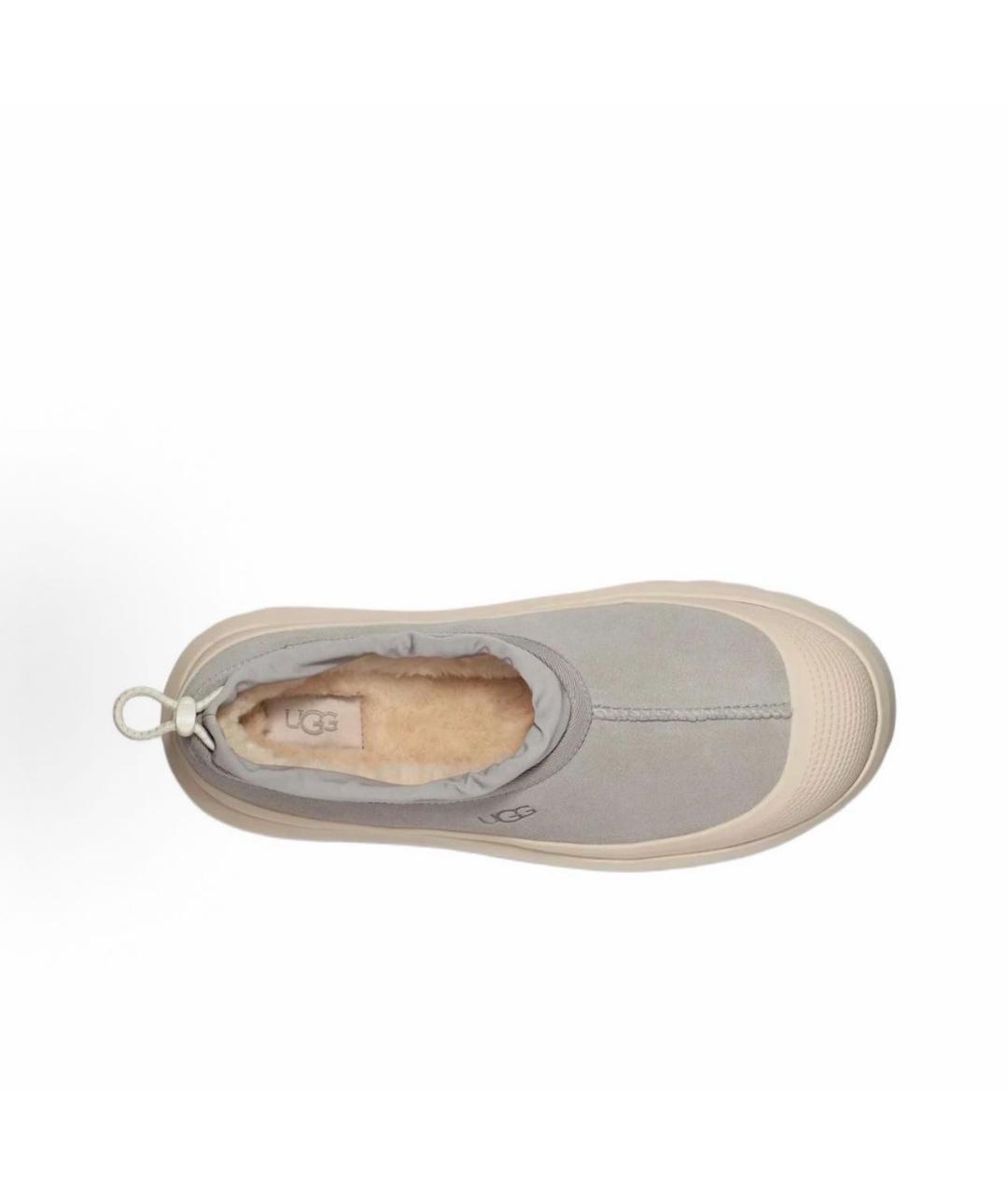 UGG AUSTRALIA Серые замшевые низкие ботинки, фото 3