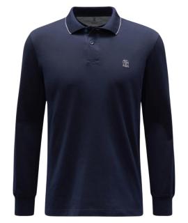 BRUNELLO CUCINELLI Поло с длинным рукавом