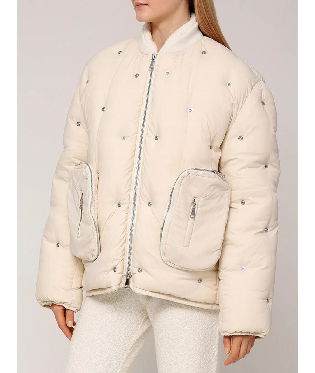 ADD Бежевая полиамидовая куртка, фото 4