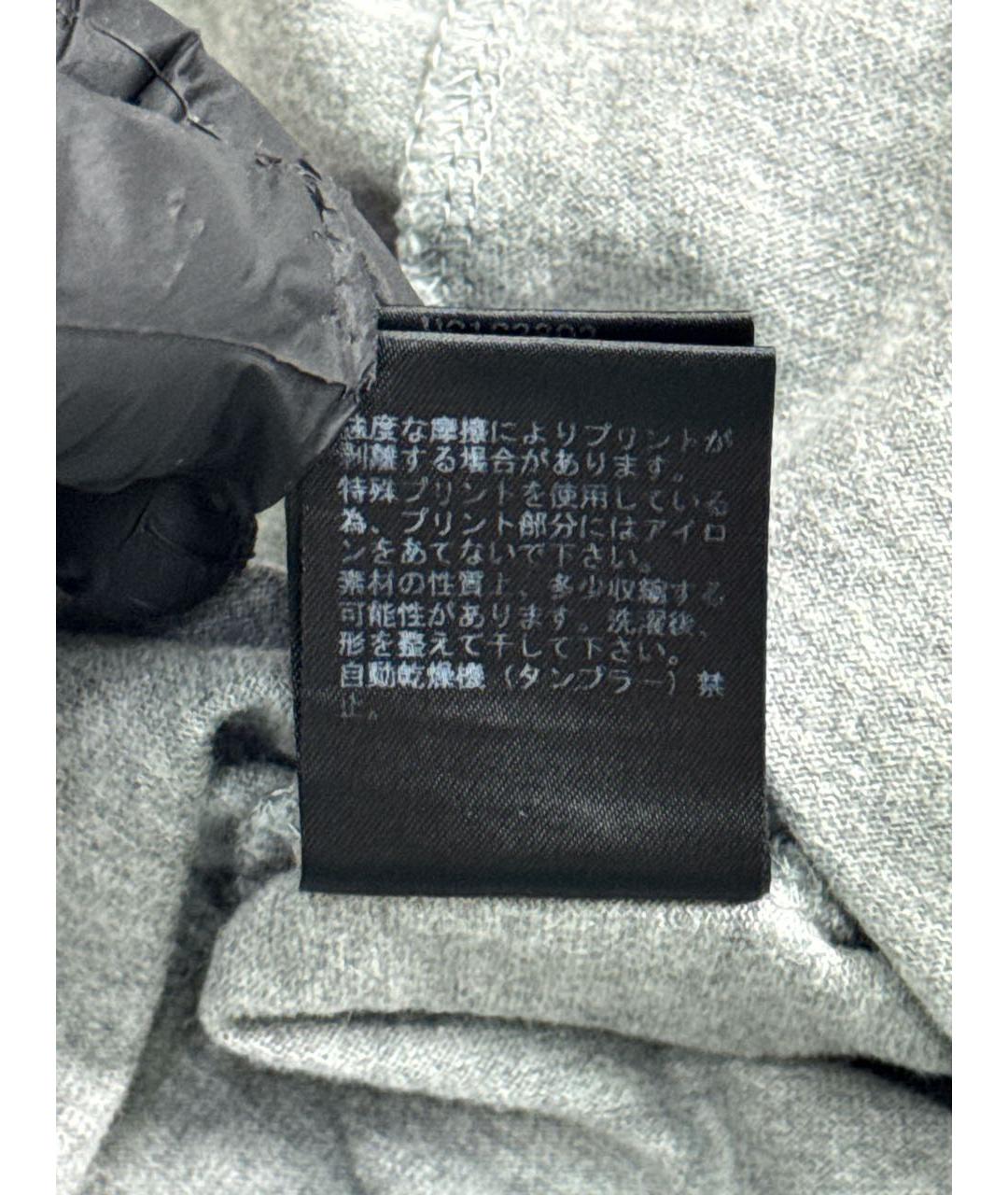 UNDERCOVER Серая хлопковая футболка, фото 8