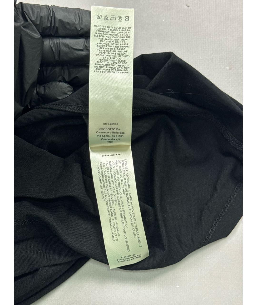 RICK OWENS DRKSHDW Черная хлопковая футболка, фото 6