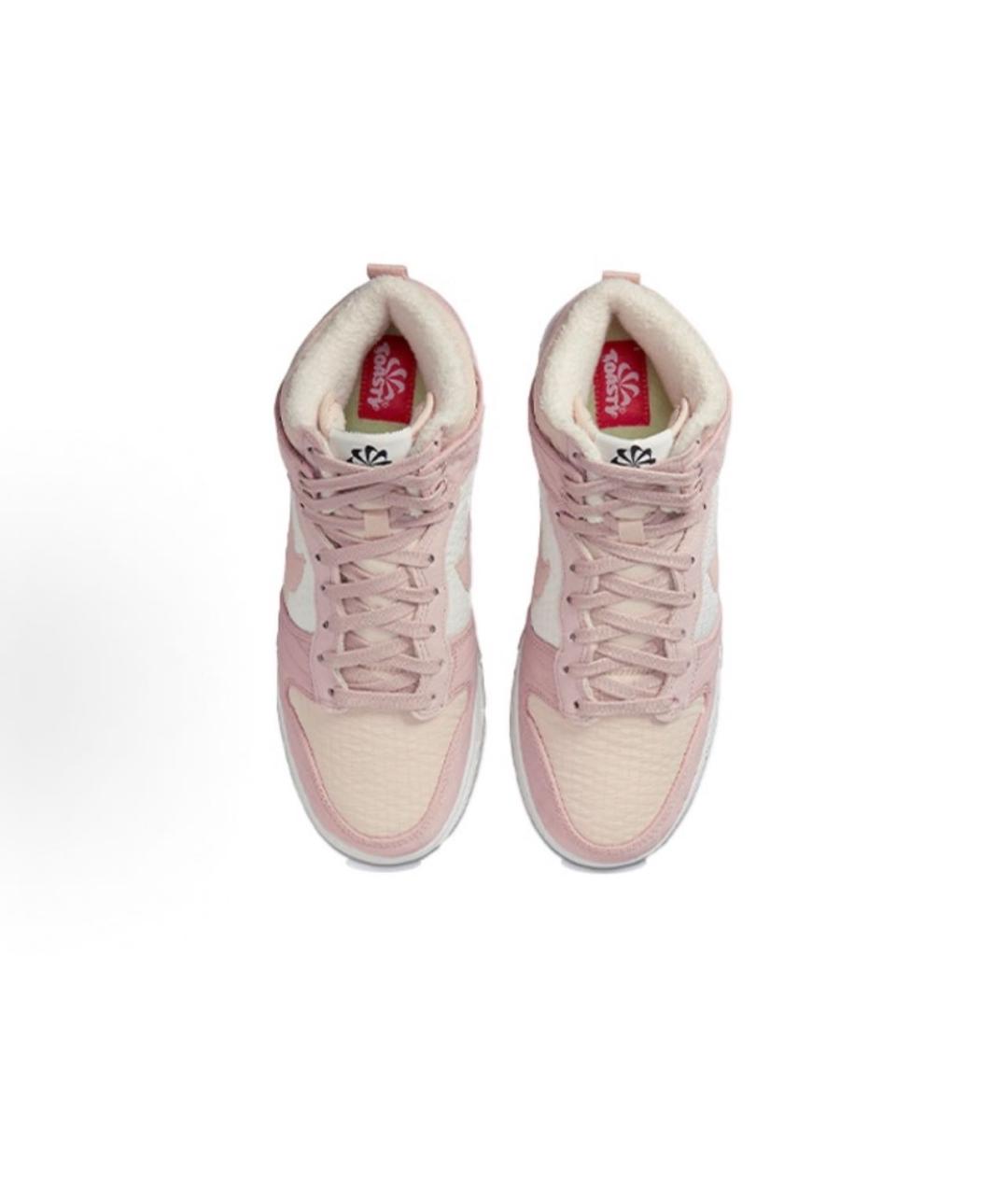 NIKE Бежевые кожаные кеды, фото 3