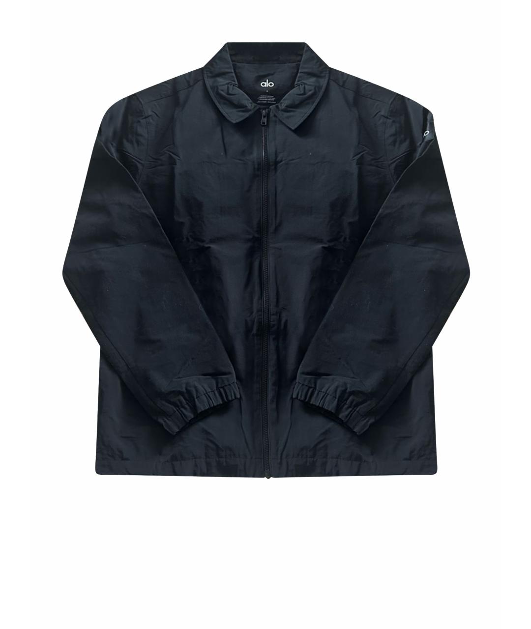 ALO YOGA Черная полиамидовая куртка, фото 1