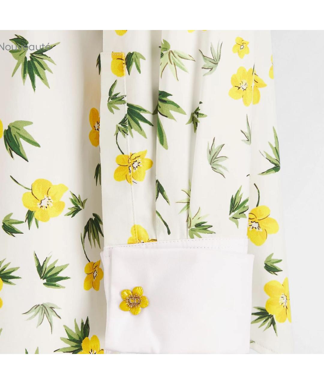 CHRISTIAN DIOR Белая блузы, фото 2