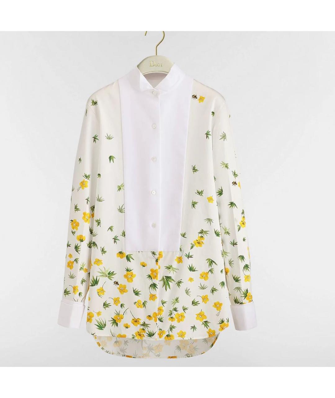 CHRISTIAN DIOR Белая блузы, фото 4