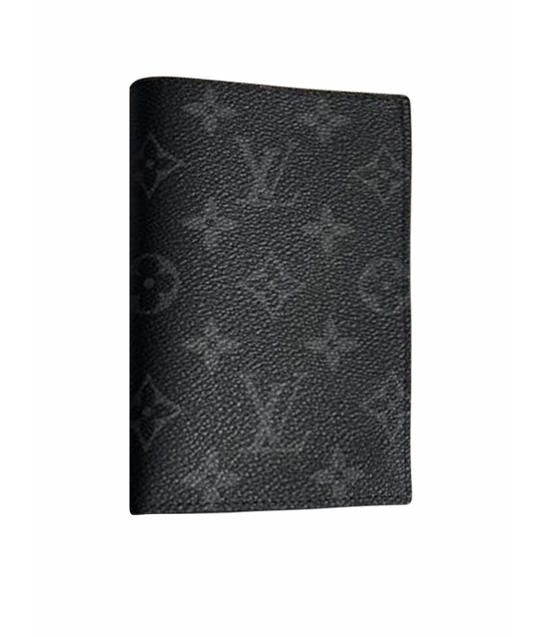 LOUIS VUITTON Черный кошелек, фото 1