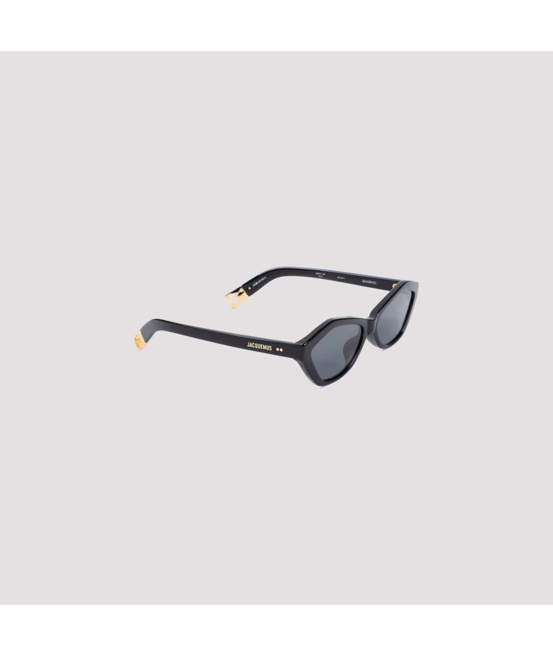 JACQUEMUS Черные солнцезащитные очки, фото 2
