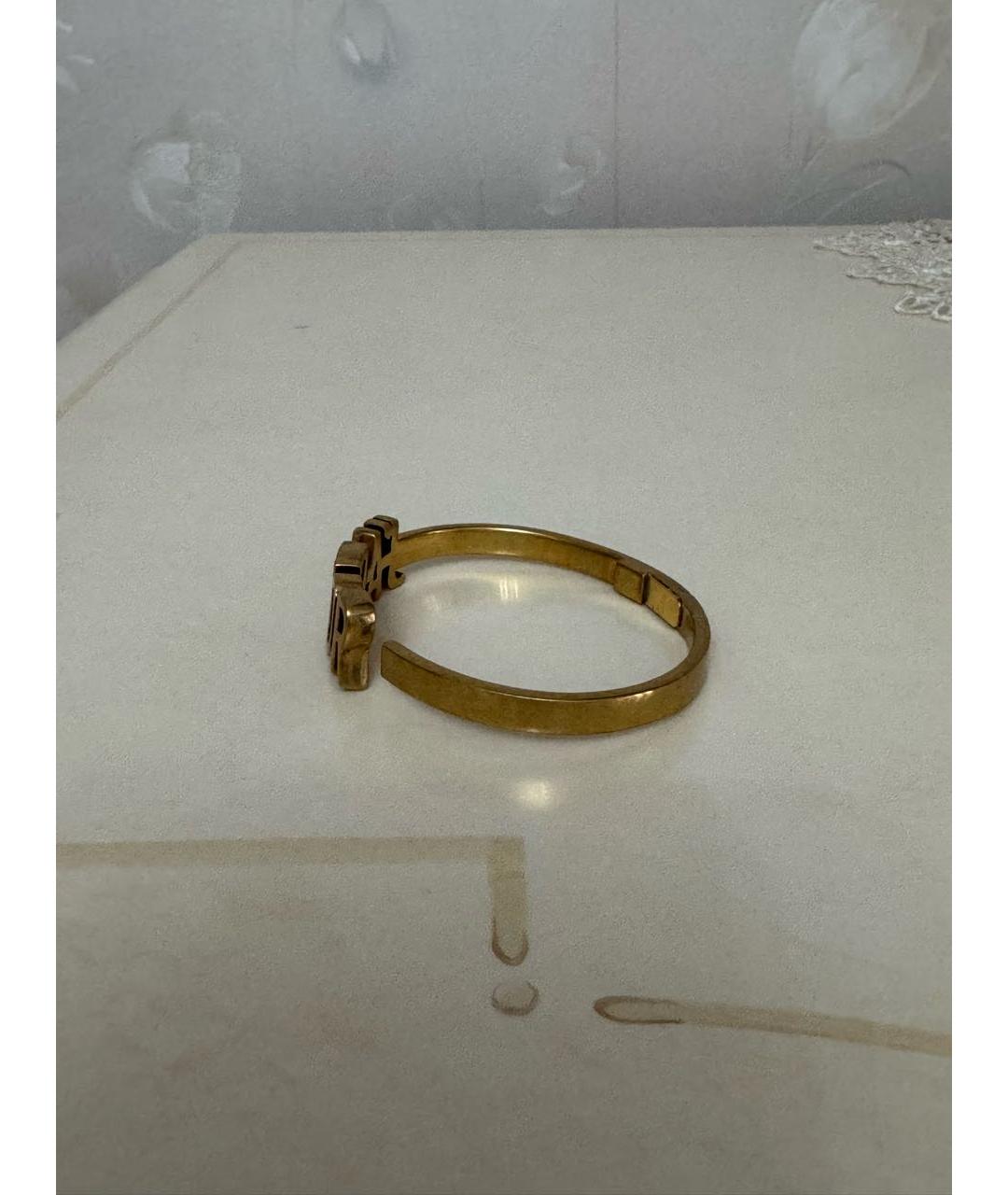 CHRISTIAN DIOR Золотой латунный браслет, фото 3