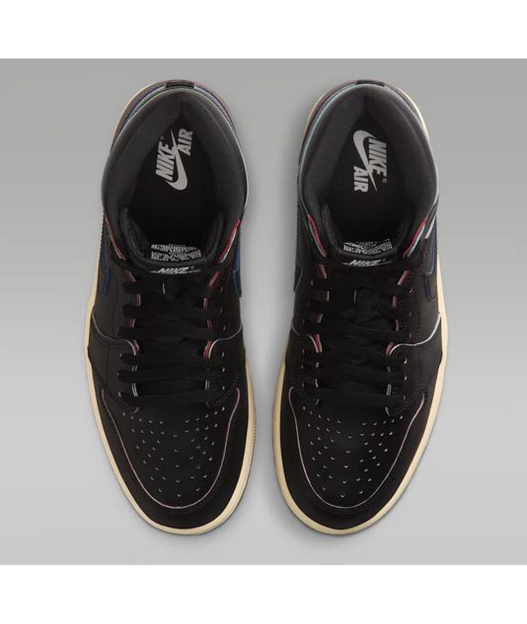 JORDAN Мульти кожаные высокие кроссовки / кеды, фото 4