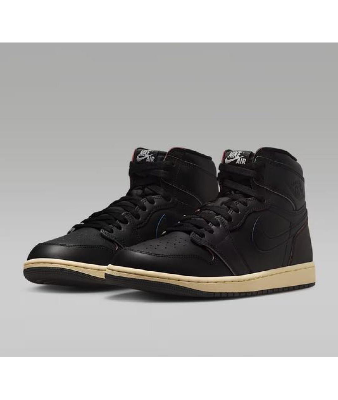 JORDAN Мульти кожаные высокие кроссовки / кеды, фото 3