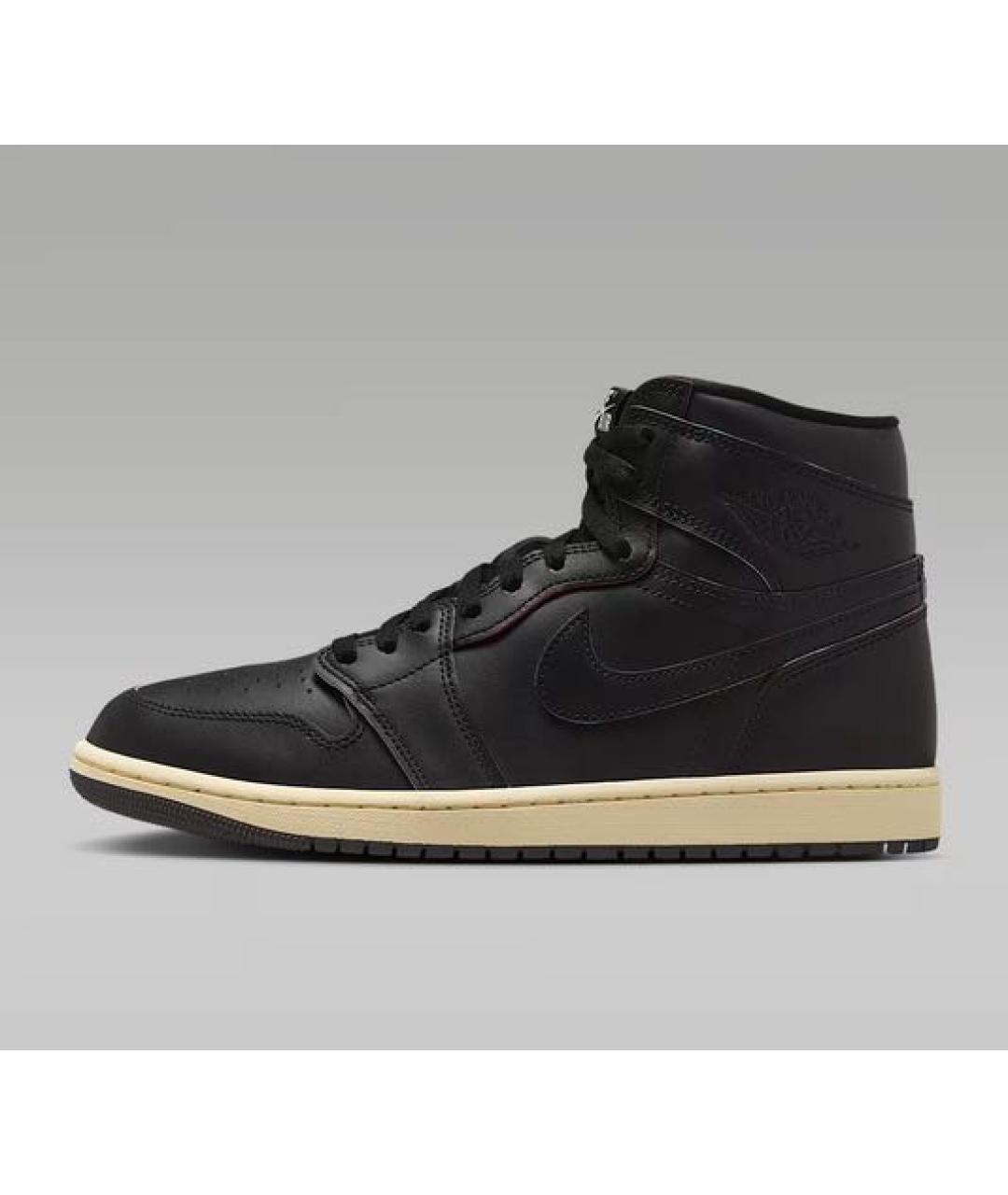 JORDAN Мульти кожаные высокие кроссовки / кеды, фото 2