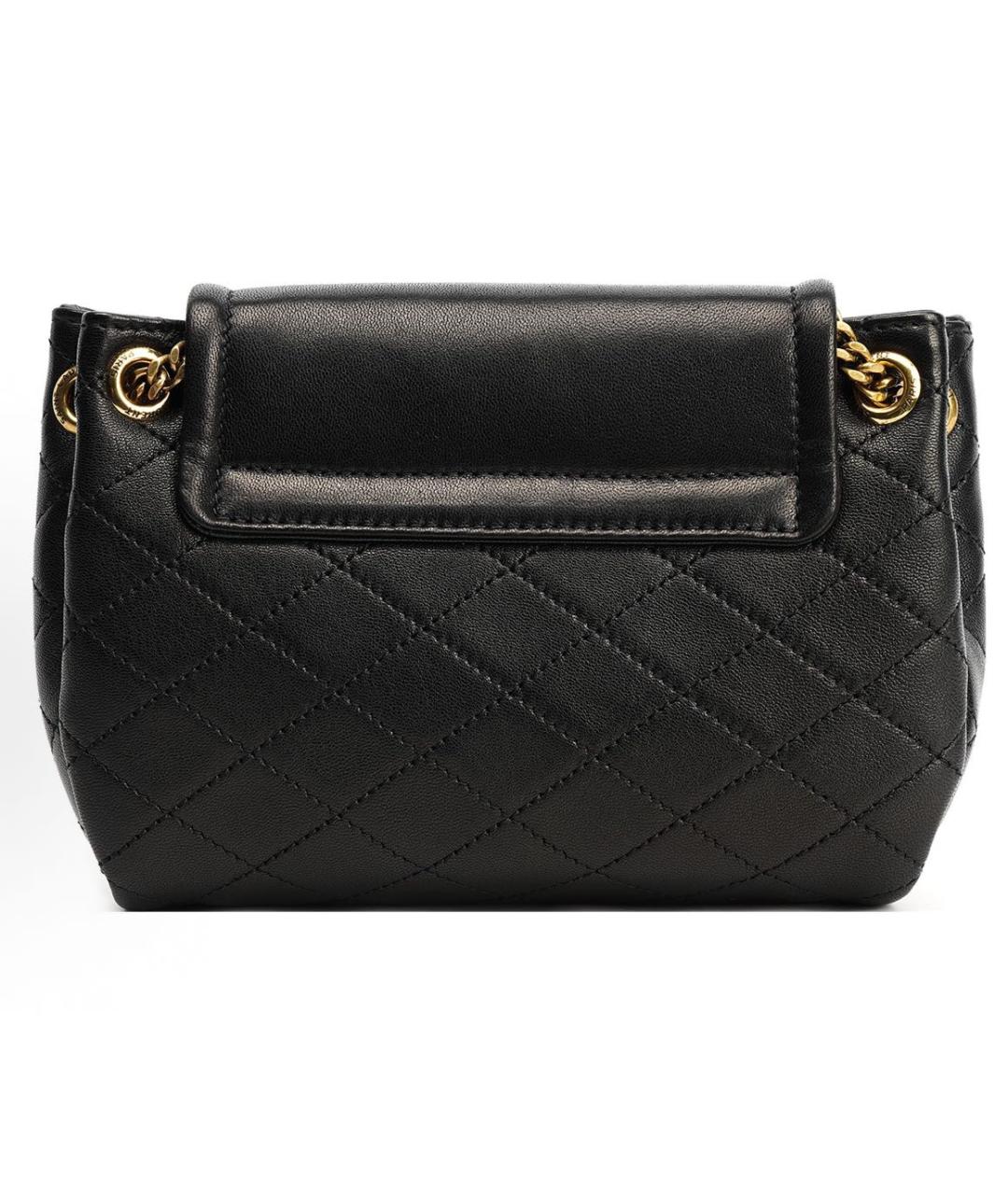 SAINT LAURENT Черная кожаная сумка через плечо, фото 3