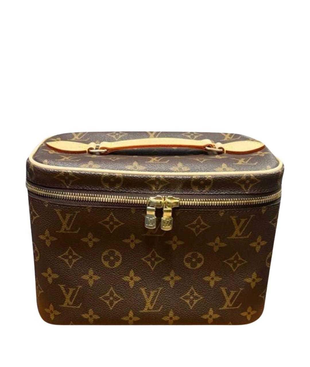 LOUIS VUITTON Коричневая косметичка, фото 1