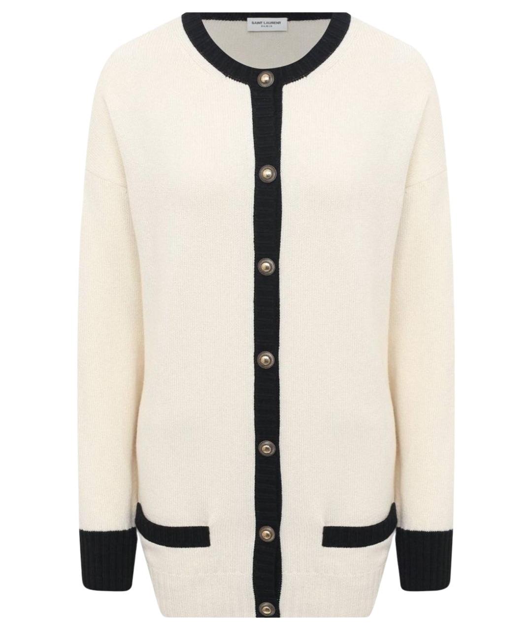 SAINT LAURENT Мульти хлопковый кардиган, фото 1