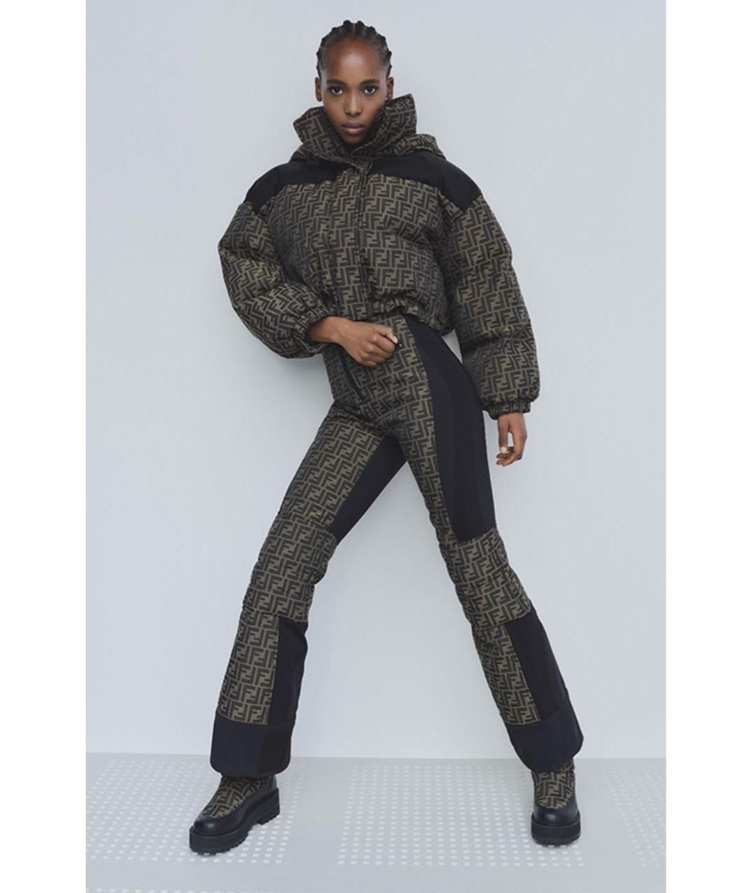 FENDI Коричневая куртка, фото 6