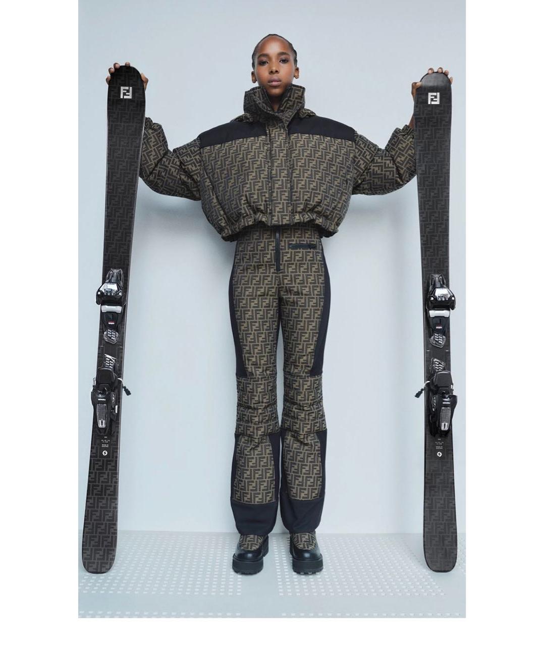 FENDI Коричневая куртка, фото 5