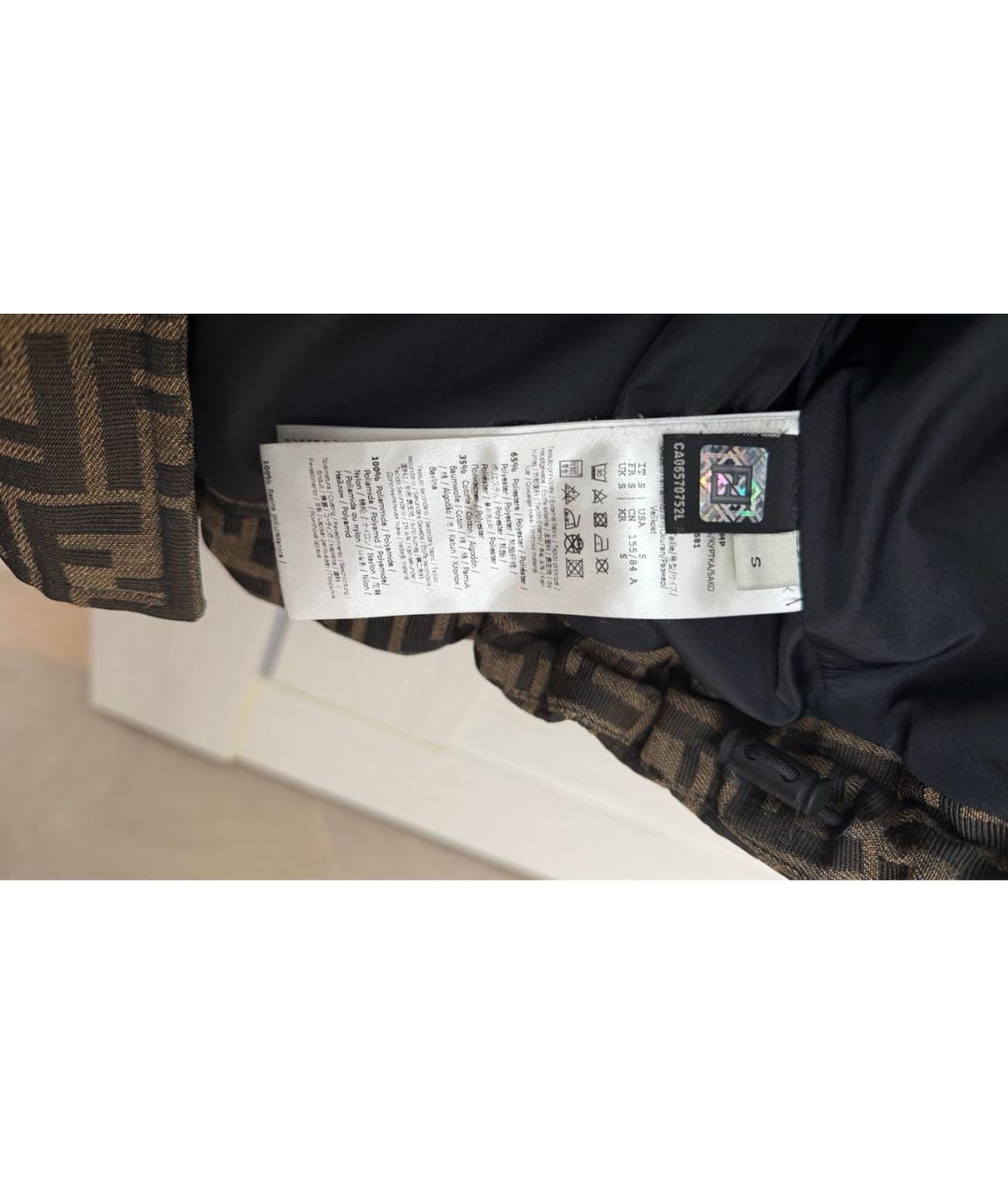 FENDI Коричневая куртка, фото 3