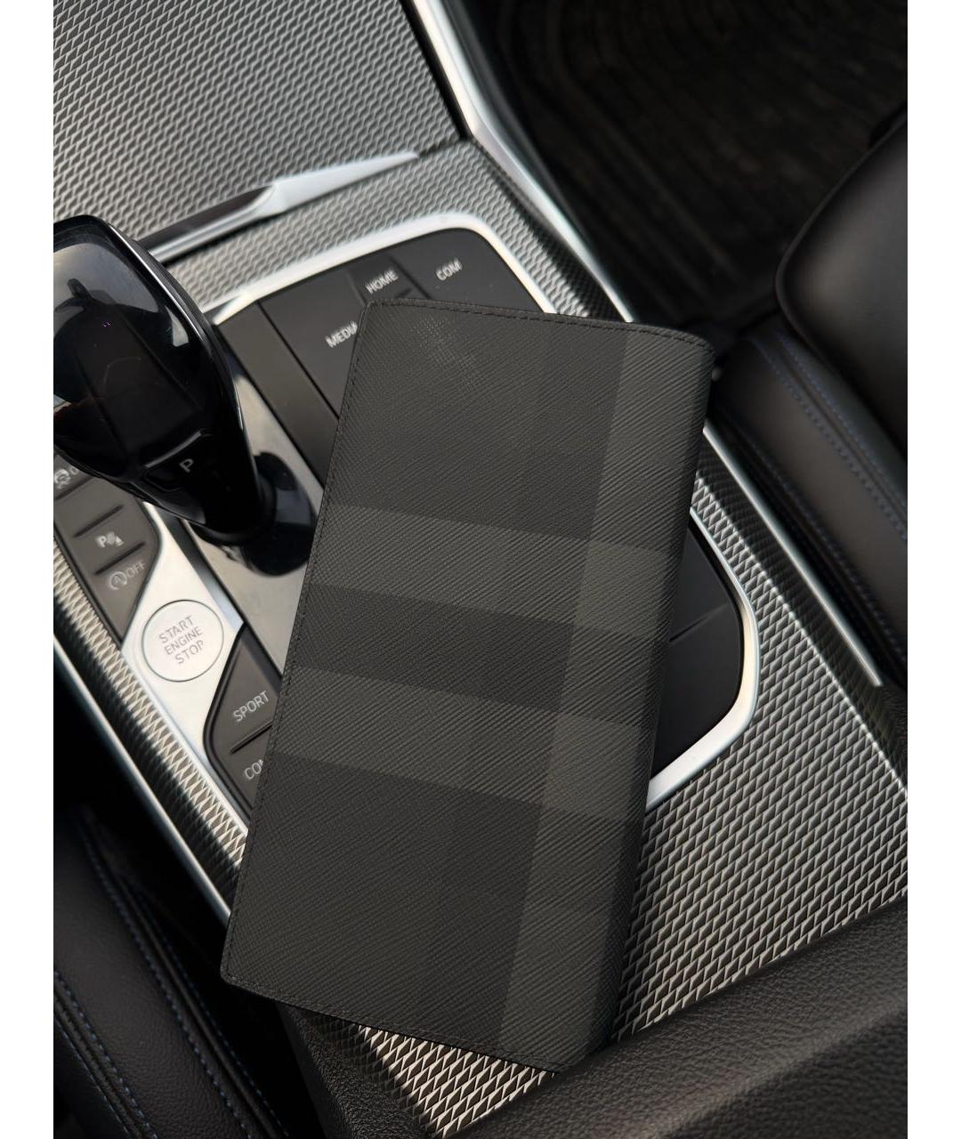 BURBERRY Черный кошелек, фото 3