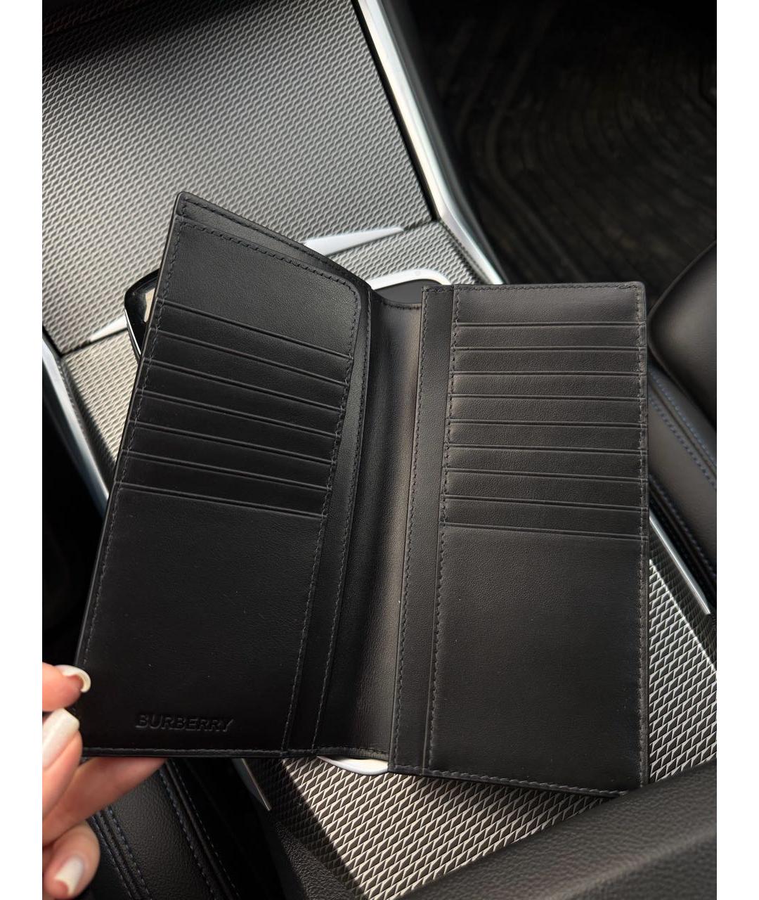 BURBERRY Черный кошелек, фото 2