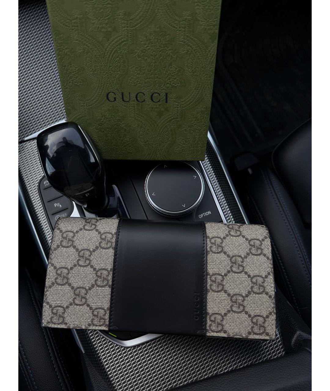GUCCI Бежевый кошелек, фото 3