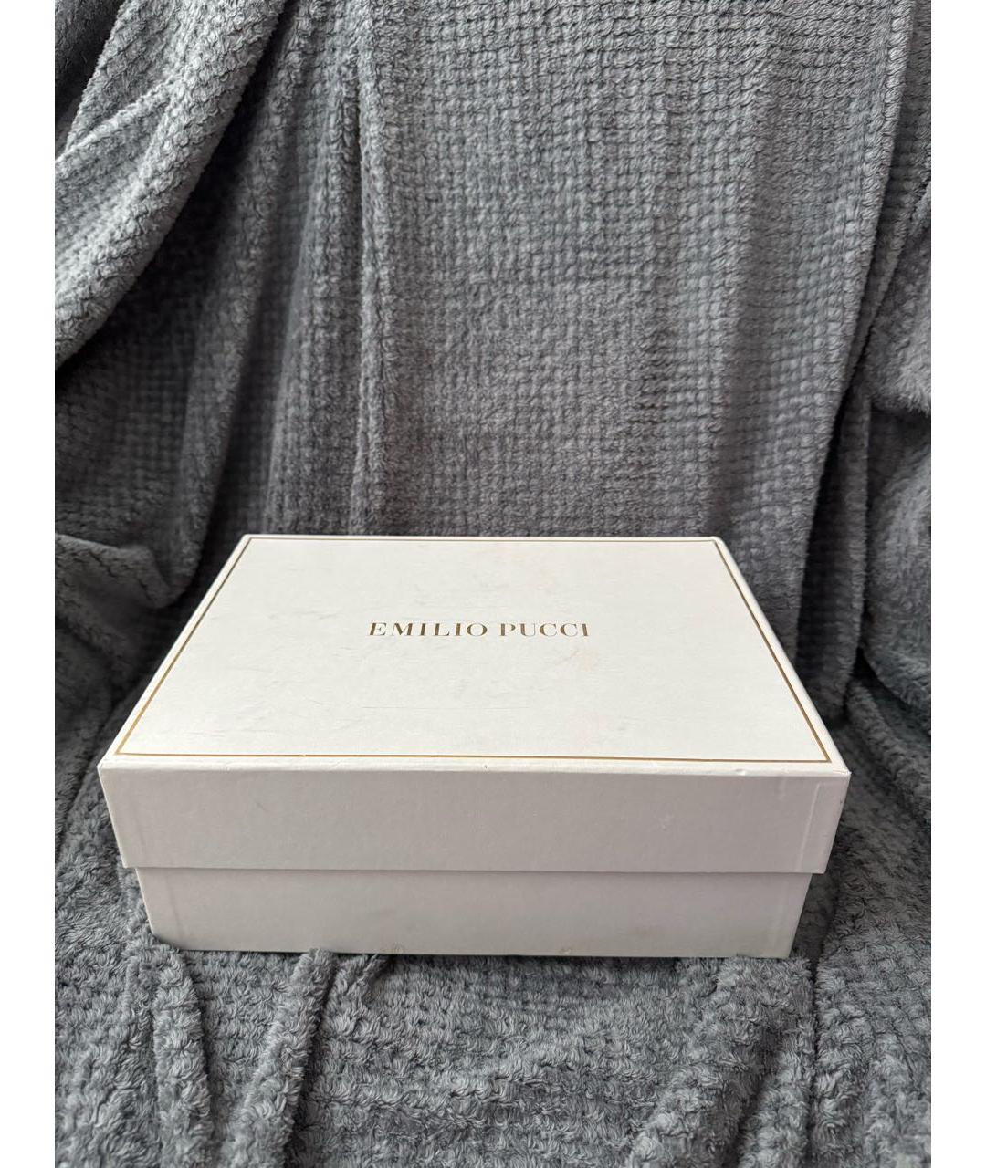 EMILIO PUCCI Мульти текстильные кроссовки, фото 5