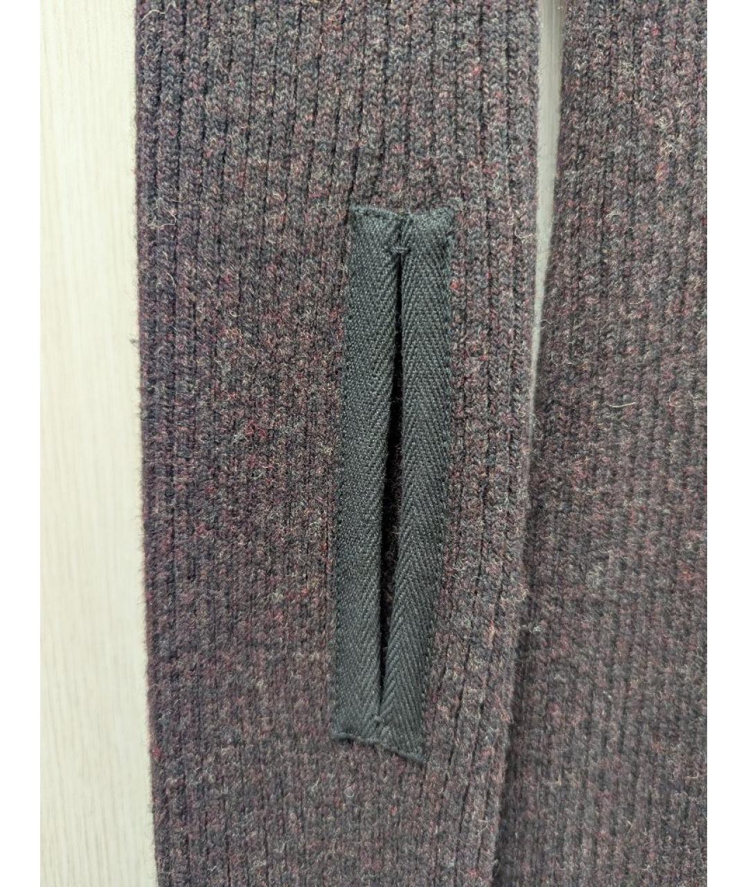 CELINE Коричневое шерстяное повседневное платье, фото 5