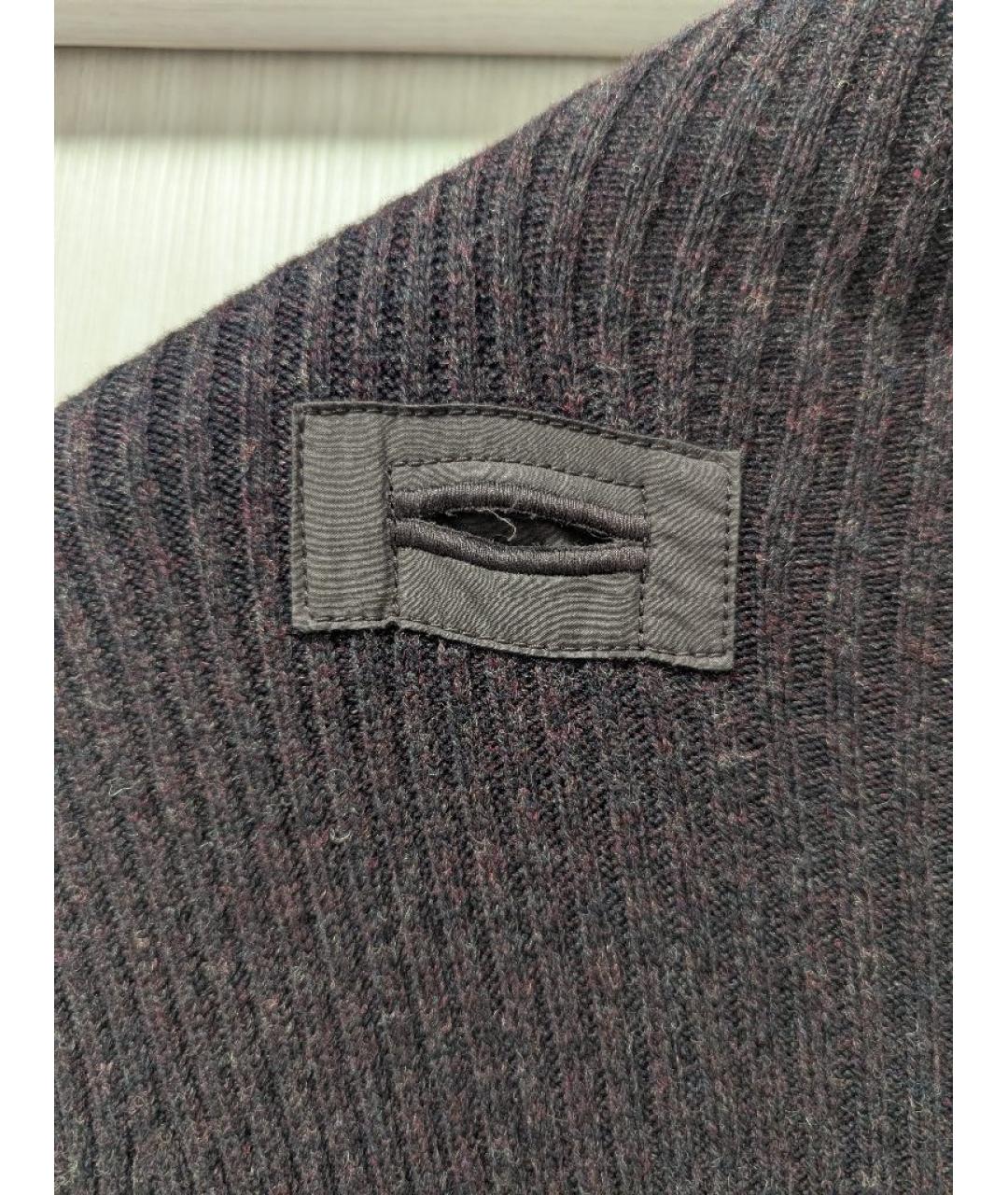 CELINE Коричневое шерстяное повседневное платье, фото 6