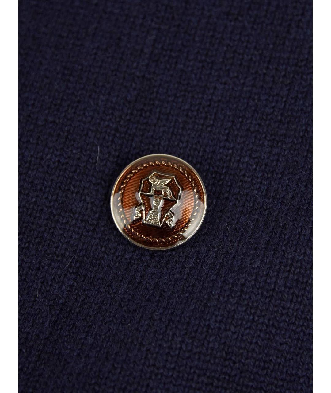 BRUNELLO CUCINELLI Темно-синий кашемировый пиджак, фото 8