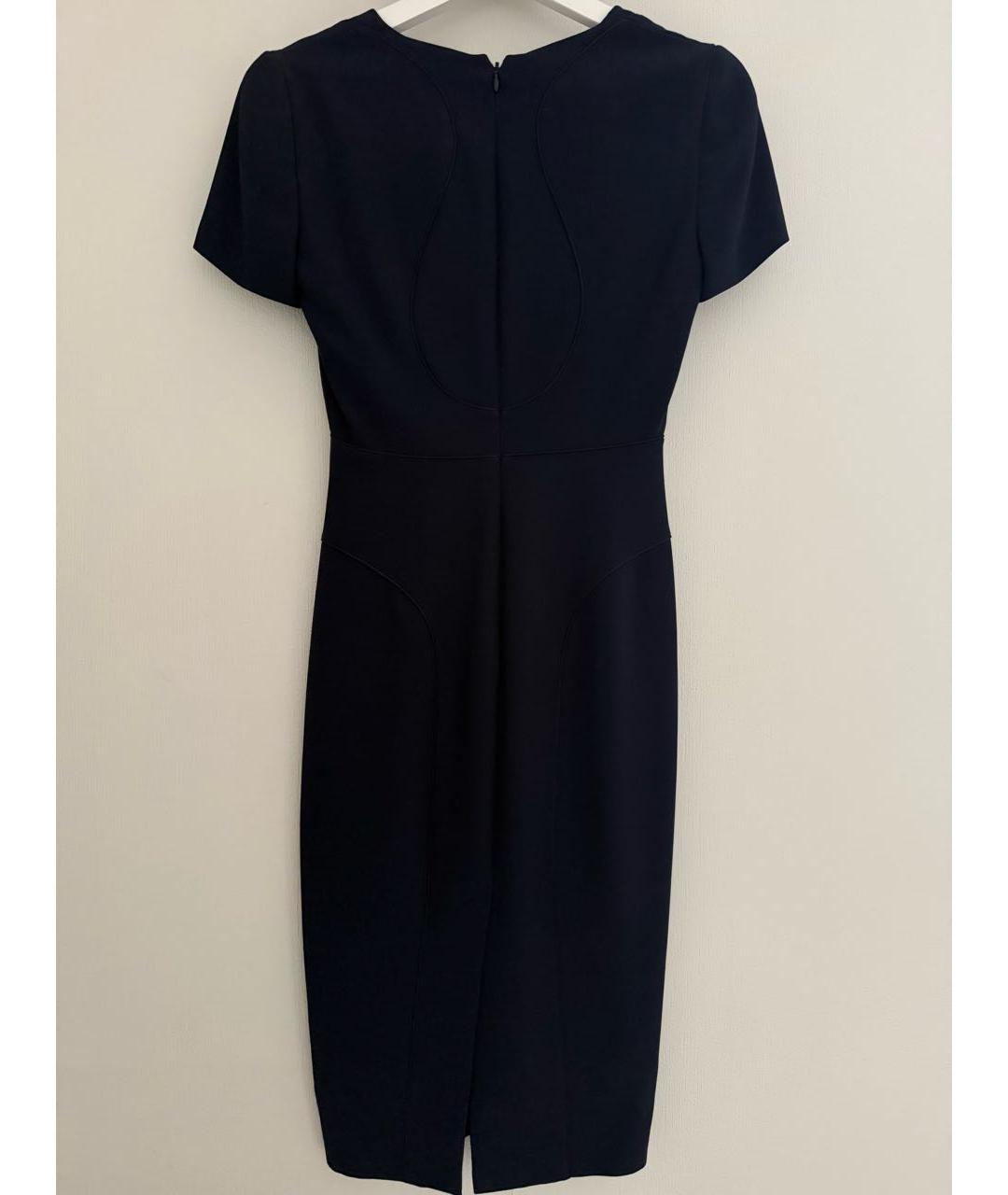 ALEXANDER MCQUEEN Темно-синее повседневное платье, фото 2