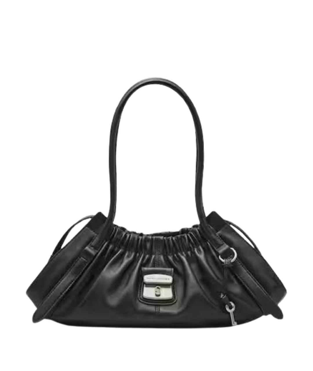 MARC JACOBS Черная кожаная сумка через плечо, фото 1