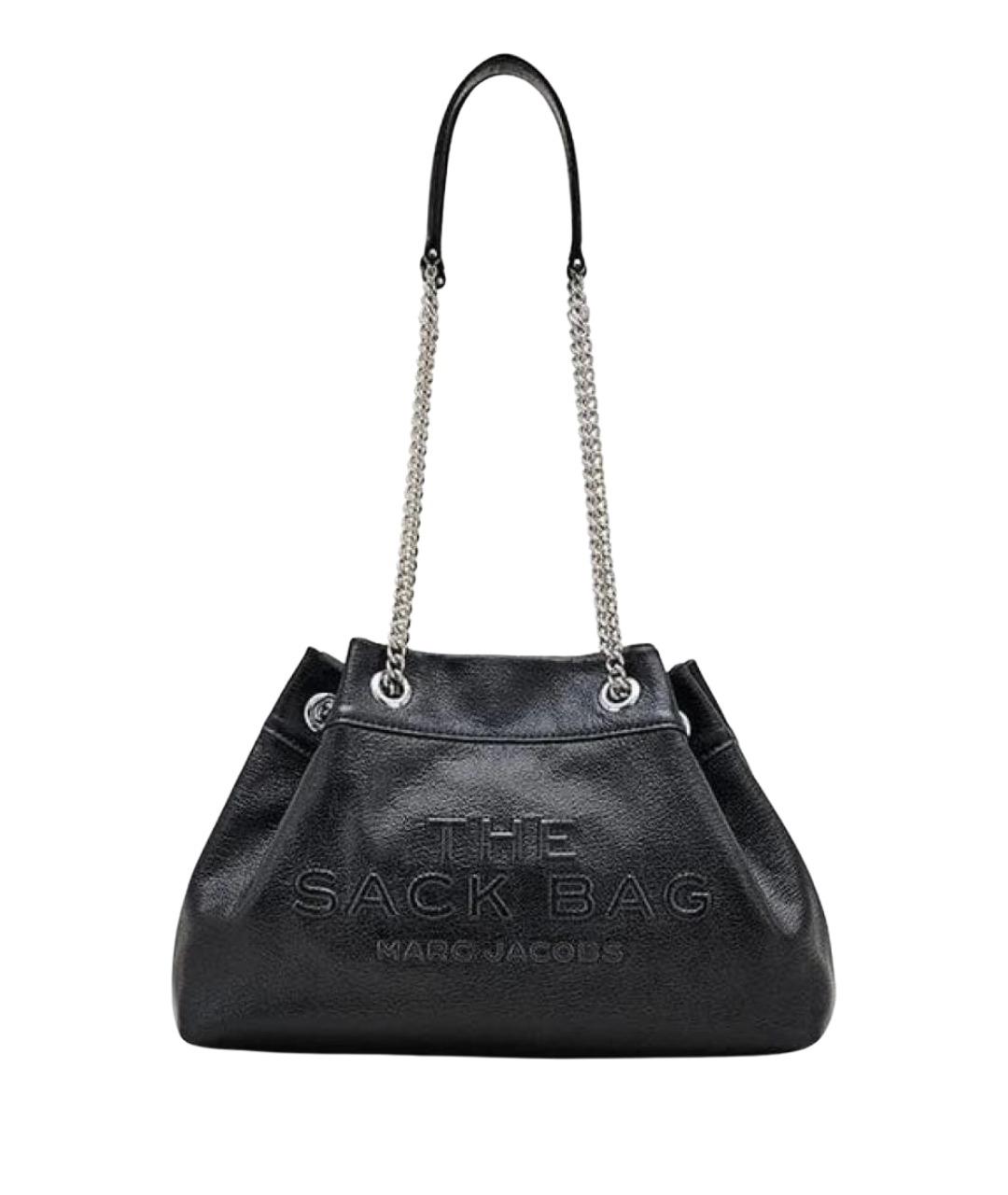 MARC JACOBS Черная кожаная сумка через плечо, фото 1