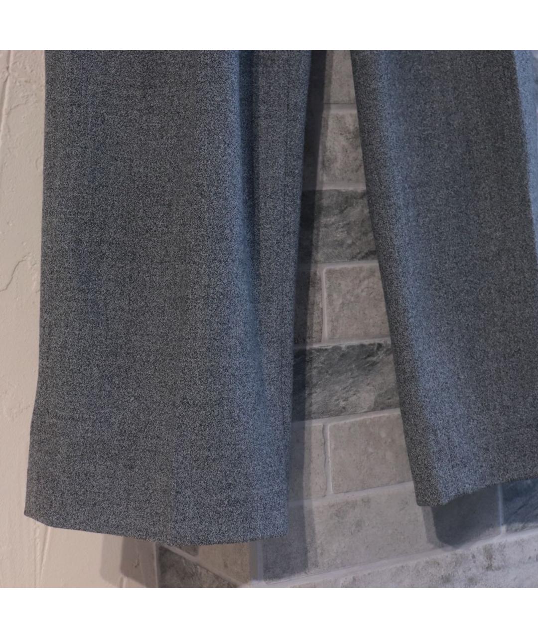 IRO Серые шерстяные брюки широкие, фото 7