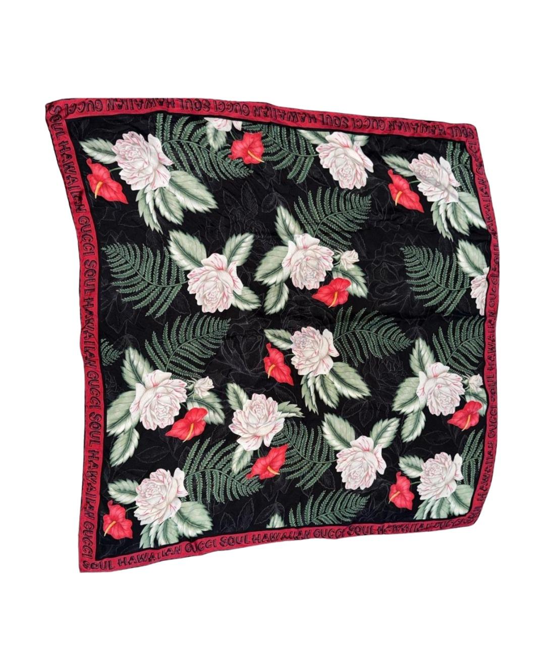 GUCCI Мульти шелковый платок, фото 1