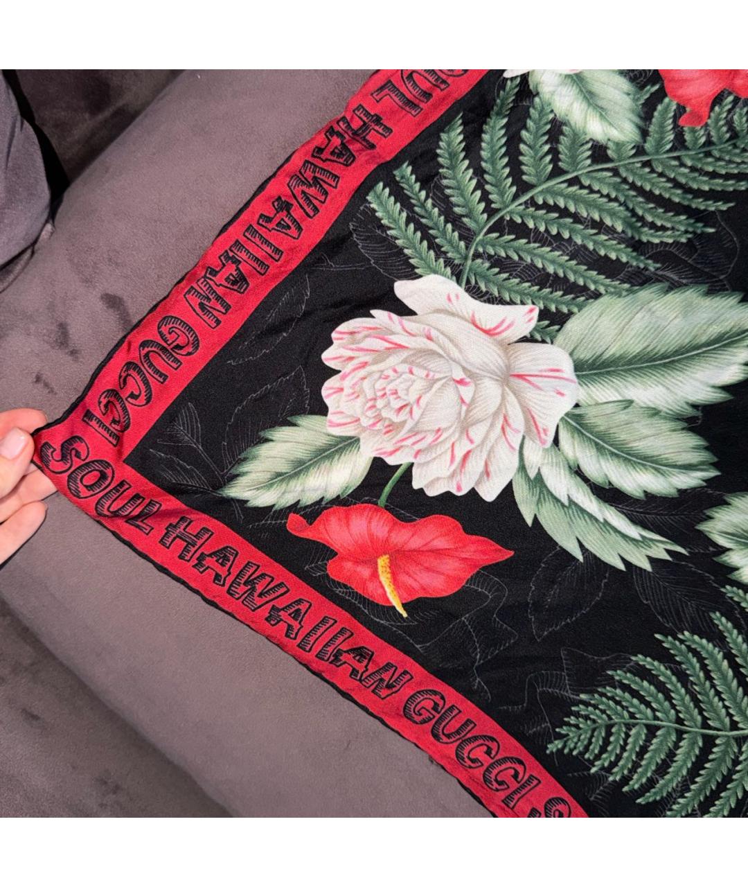 GUCCI Мульти шелковый платок, фото 2