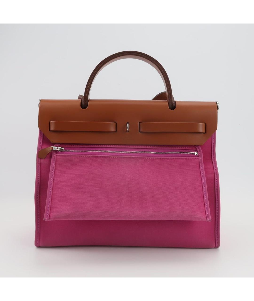 HERMES Мульти кожаная сумка с короткими ручками, фото 5