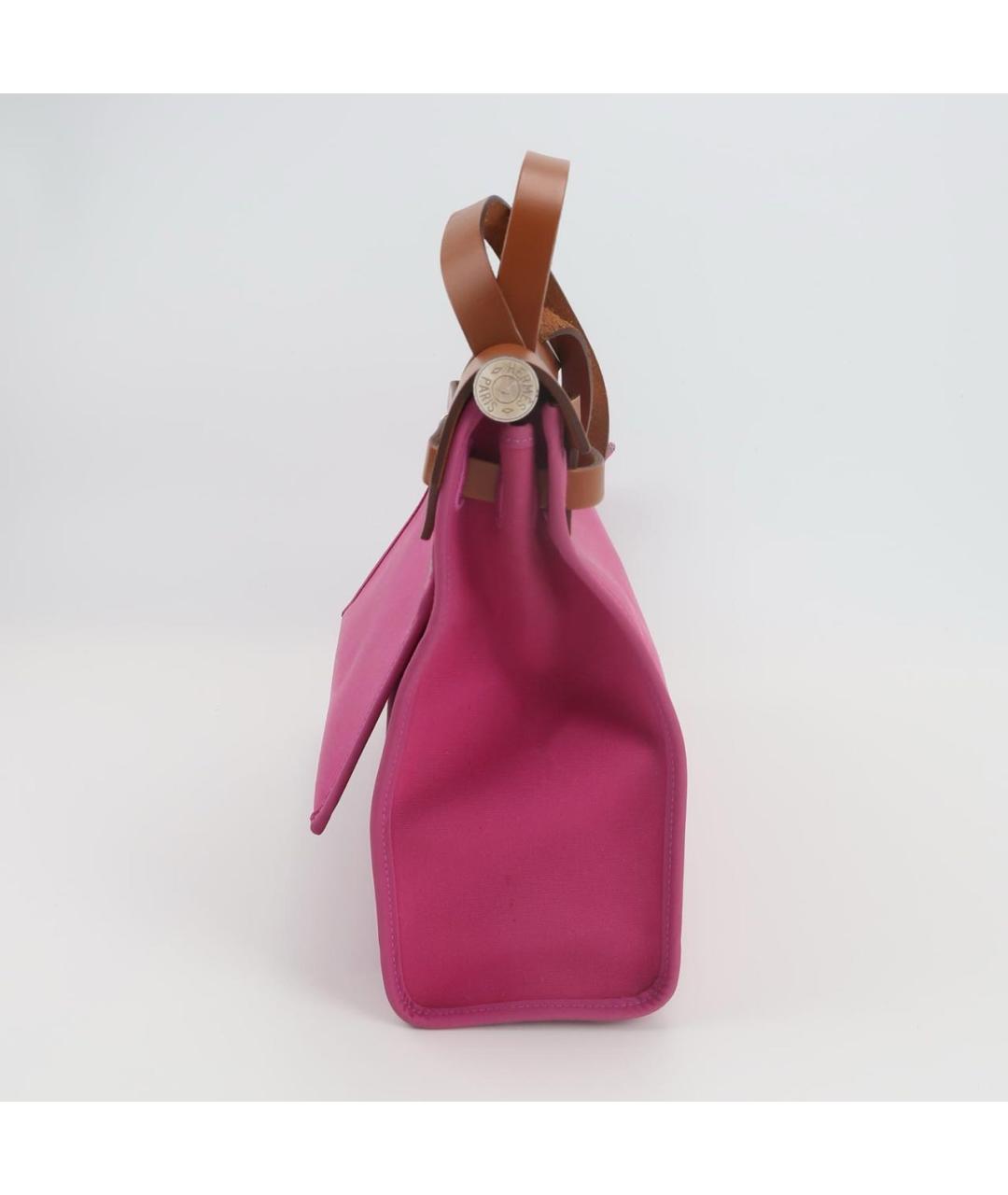 HERMES Мульти кожаная сумка с короткими ручками, фото 4