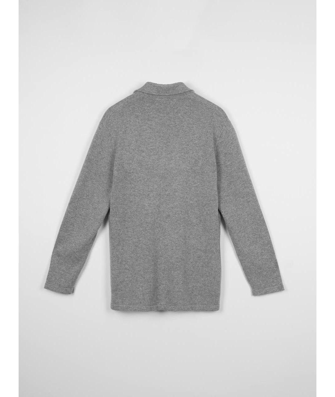 BRUNELLO CUCINELLI Серый кашемировый пиджак, фото 2