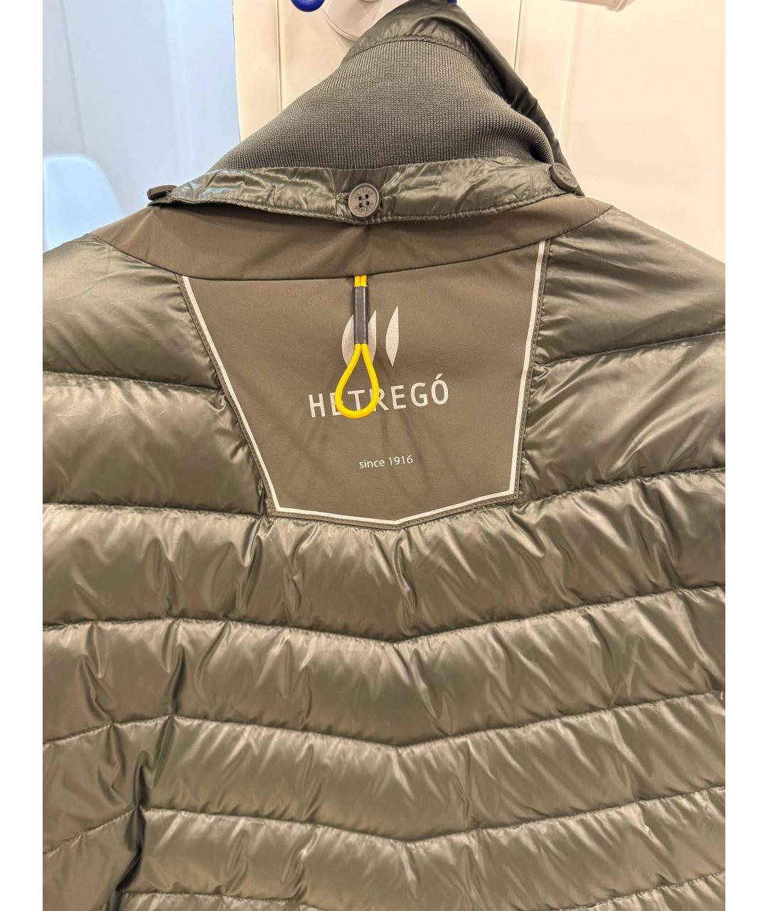 HETREGO Коричневый полиамидовый пуховик, фото 3