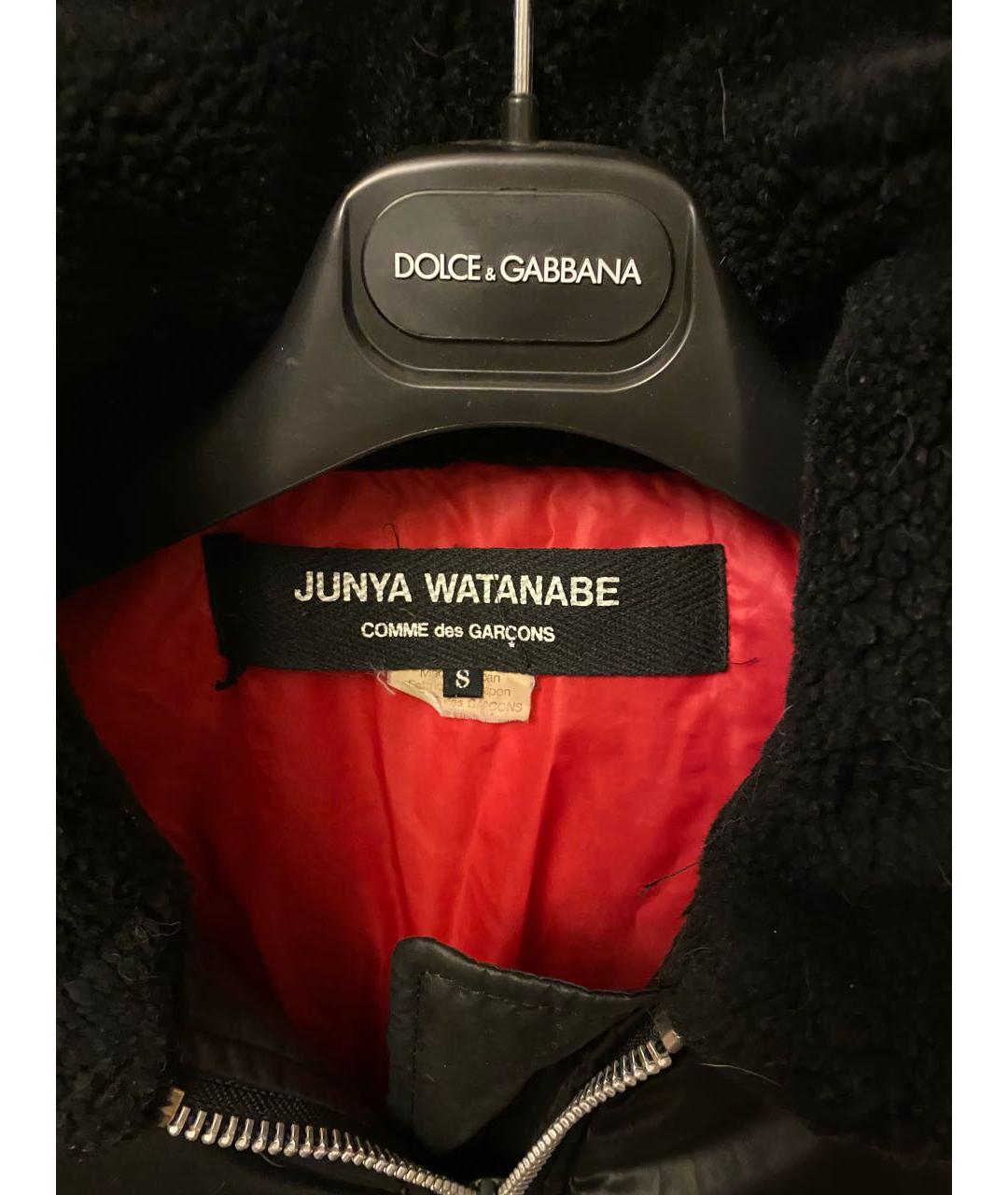 JUNYA WATANABE COMME DES GARÇONS Черный полиэстеровый пуховик, фото 3