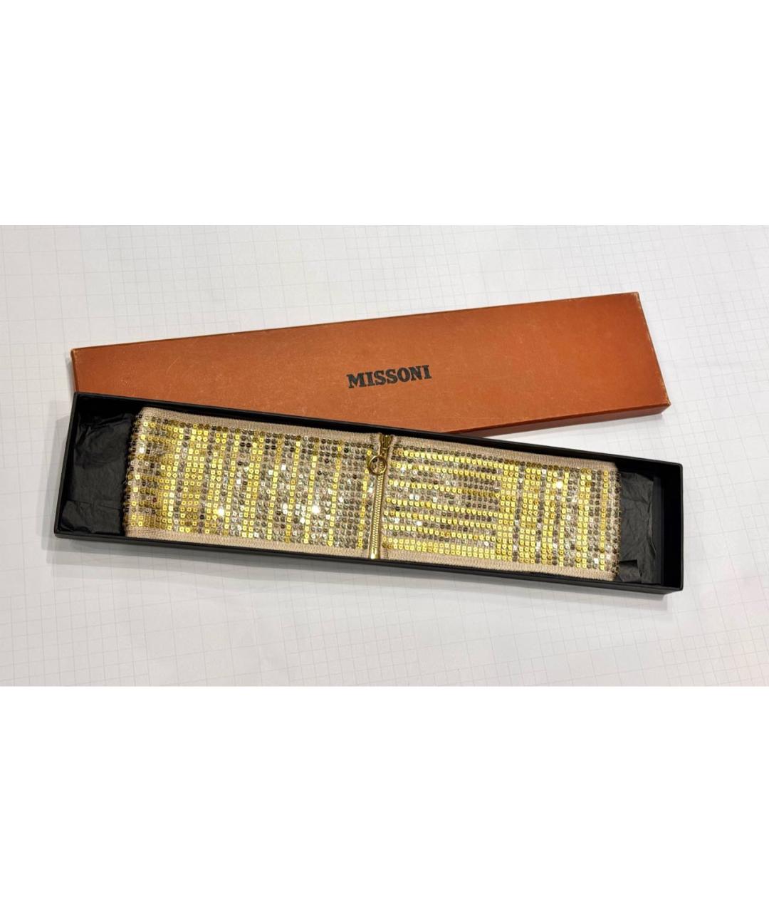 MISSONI Золотой ремень, фото 5