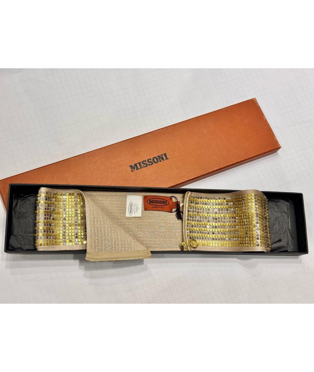 MISSONI Золотой ремень, фото 6