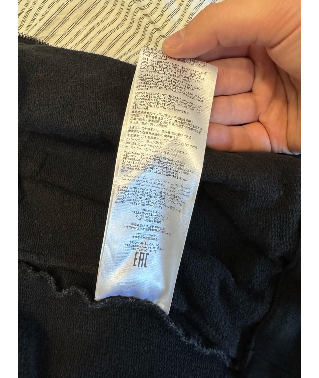 BRIONI Серый хлопковый кардиган, фото 7