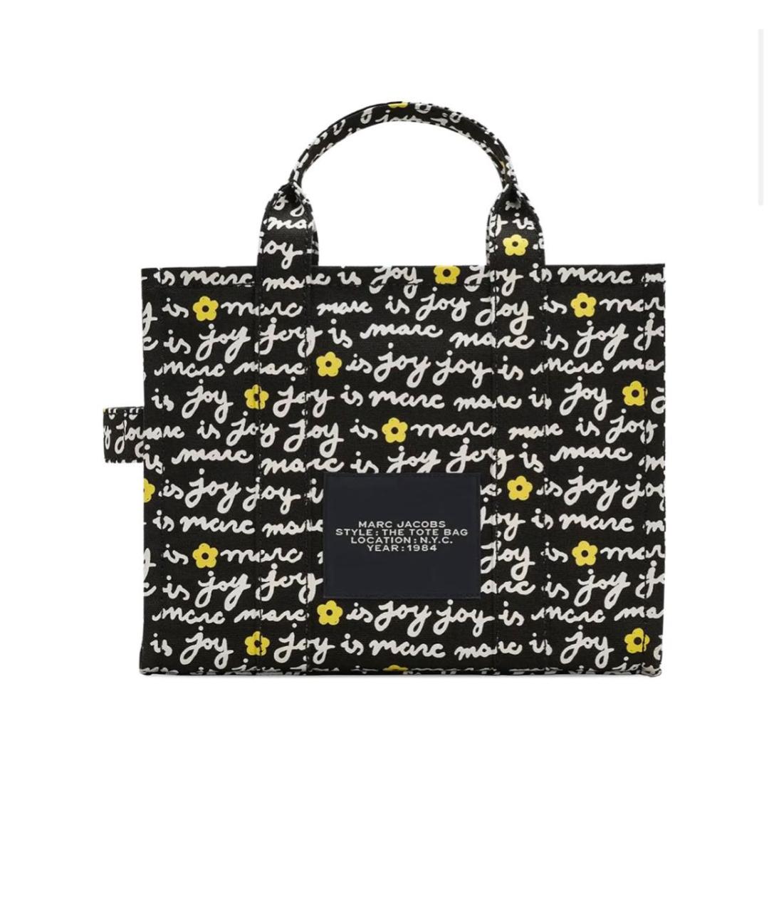 MARC JACOBS Черная тканевая сумка через плечо, фото 2