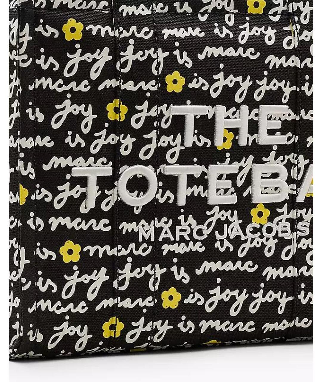 MARC JACOBS Черная тканевая сумка через плечо, фото 4