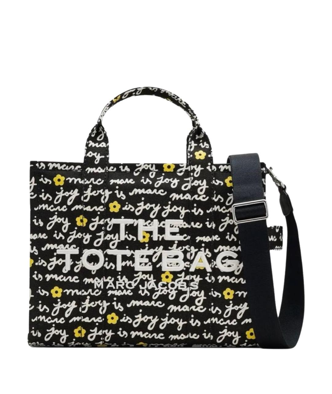 MARC JACOBS Черная тканевая сумка через плечо, фото 1