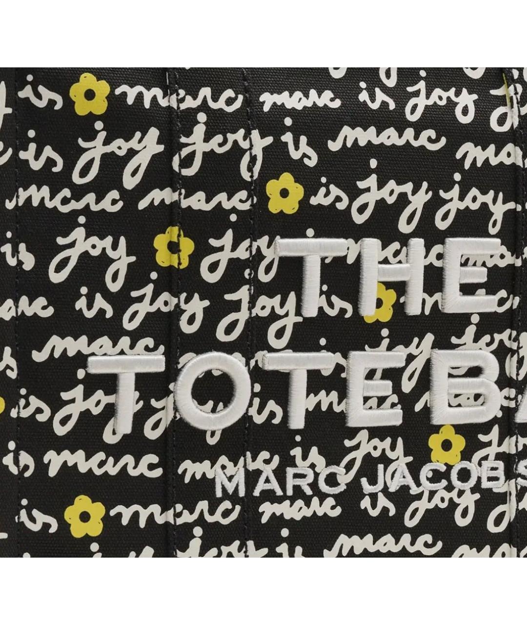 MARC JACOBS Черная тканевая сумка через плечо, фото 3