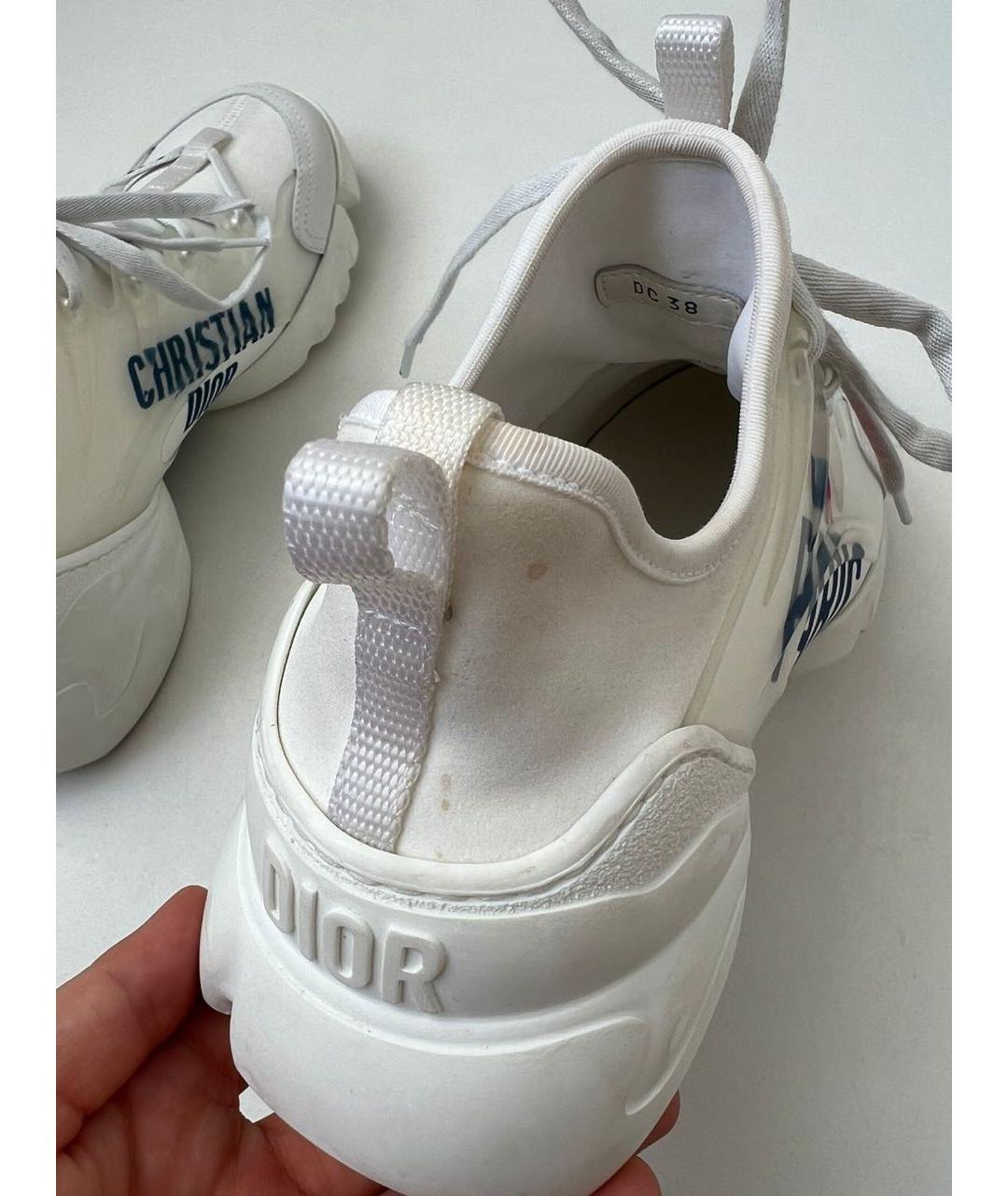 CHRISTIAN DIOR Белые кроссовки, фото 4